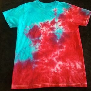 Red and Blue kidz tee shirt